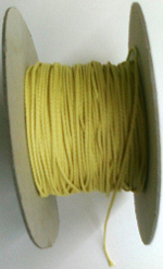Fire wick braided thread