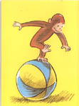 Curious George Get Well Card