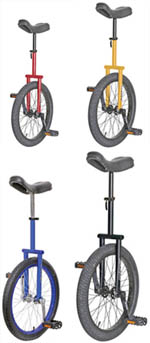 Sun Flat Top Unicycles