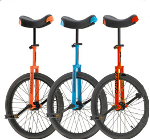 Torker Unicycle Unistar CX Colors: Turquoise blue or red